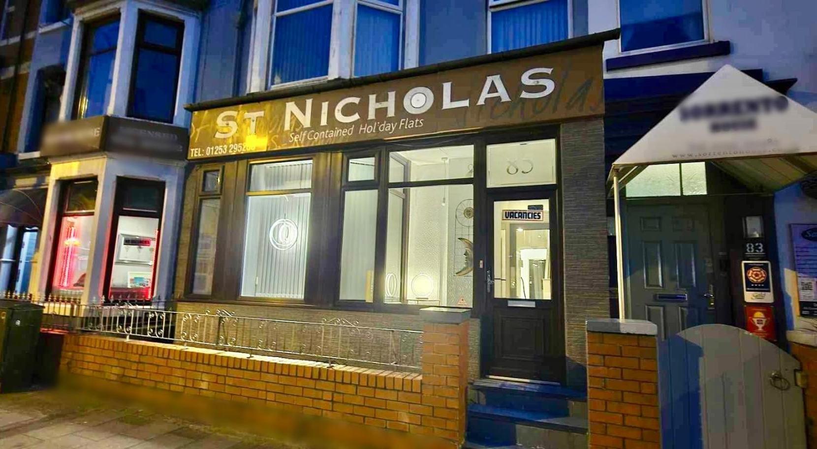 St Nicholas Holiday Apartments Blackpool Exteriör bild
